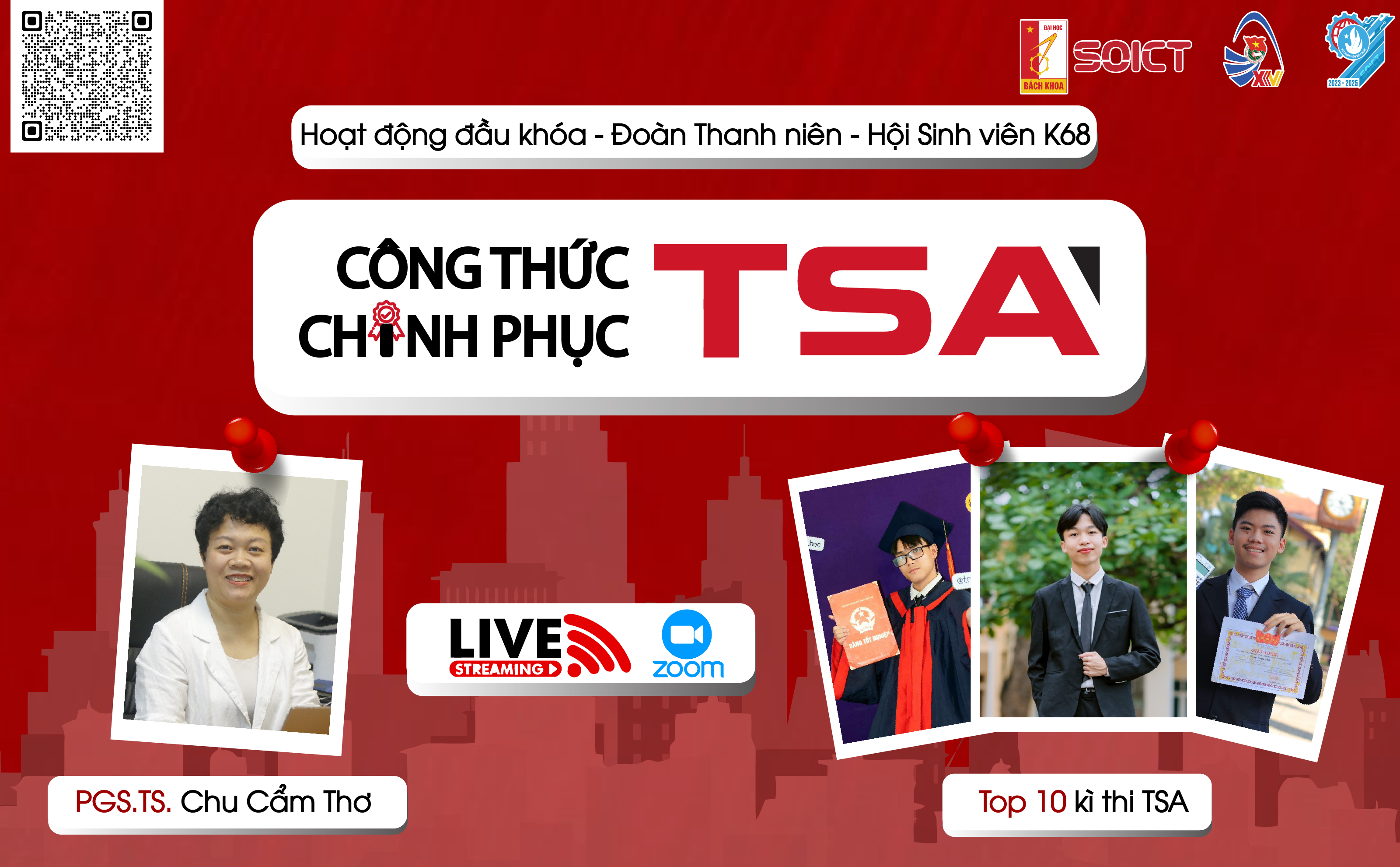 Trò chuyện với các thủ khoa TSA01